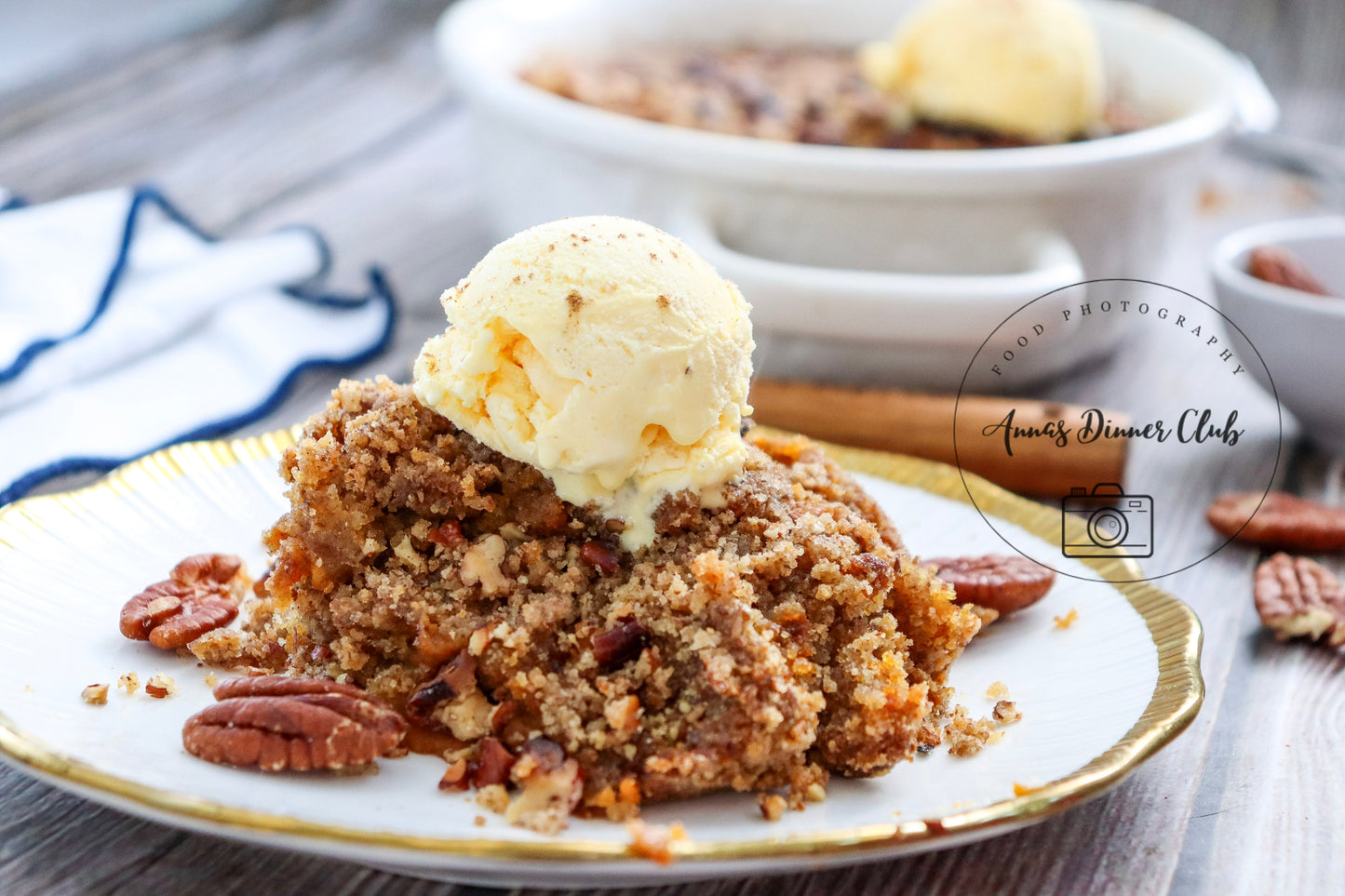 Clean eating pumpkin dump cake PLR set (vegan, gluten free)
