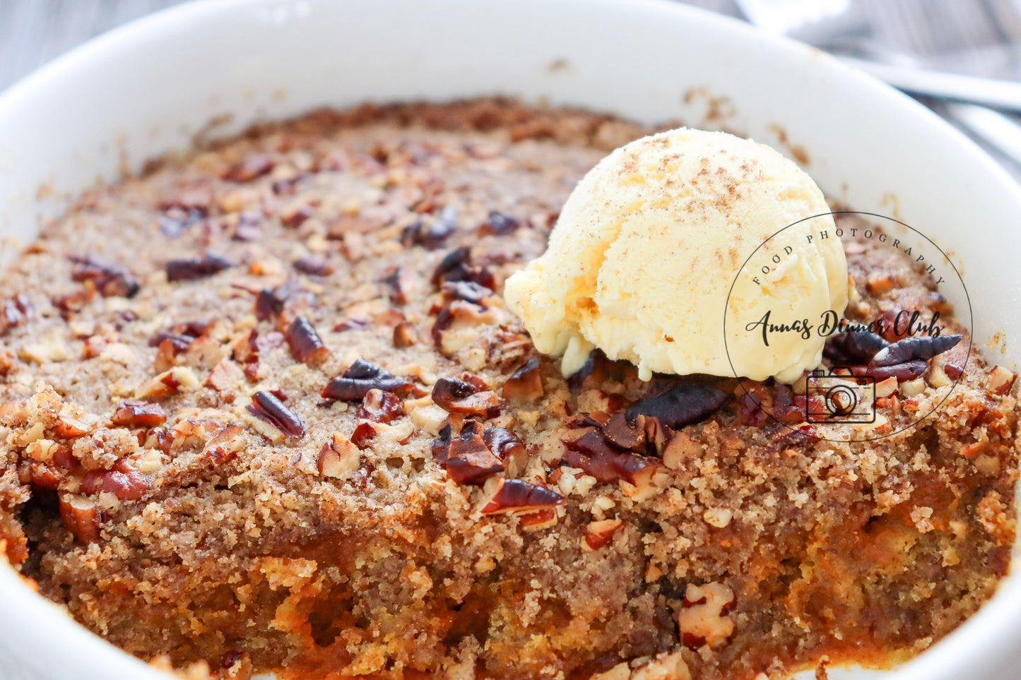 Clean eating pumpkin dump cake PLR set (vegan, gluten free)
