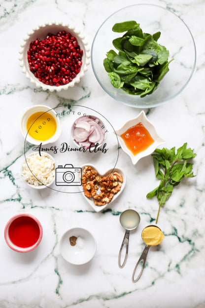 Pomegranate salad  - exclusive set