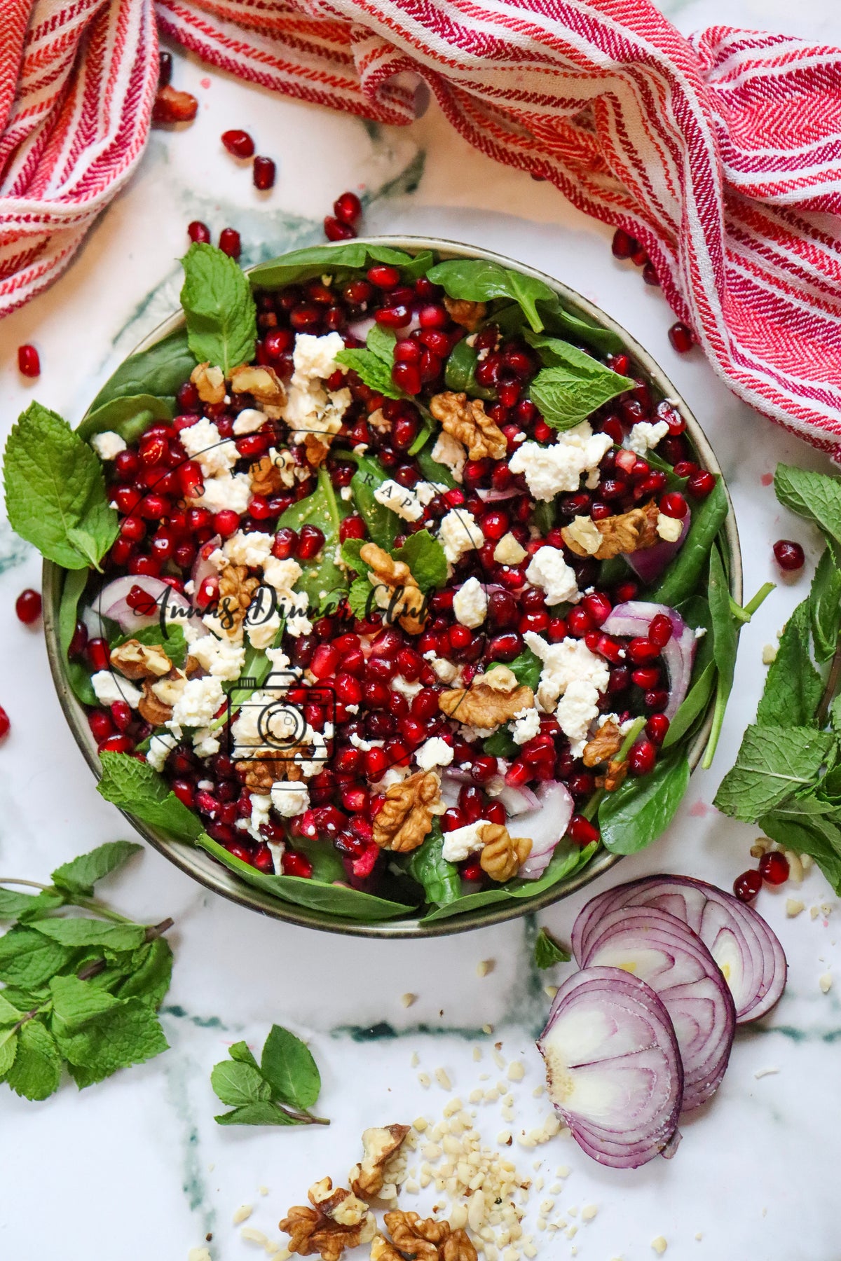 Pomegranate salad  - exclusive set
