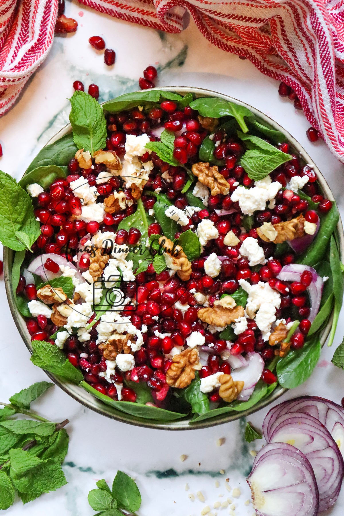 Pomegranate salad  - exclusive set