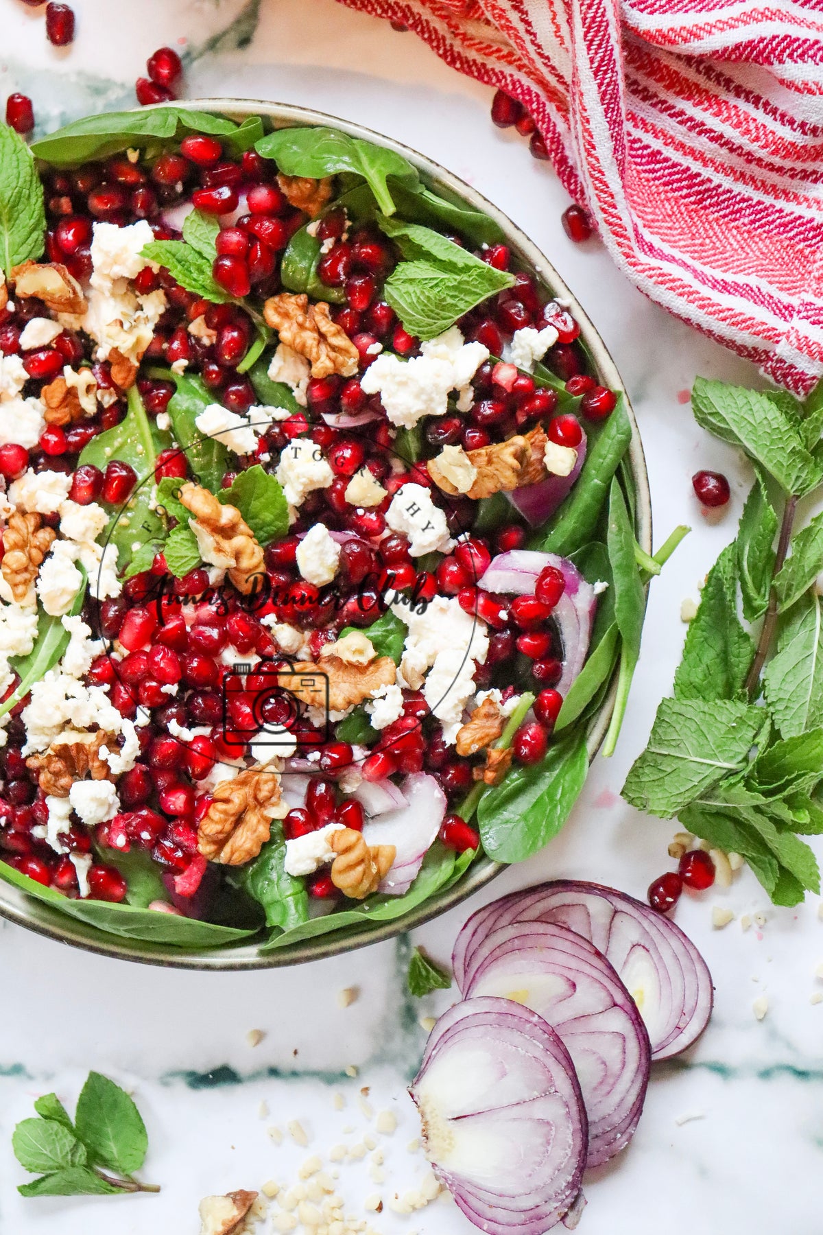 Pomegranate salad  - exclusive set