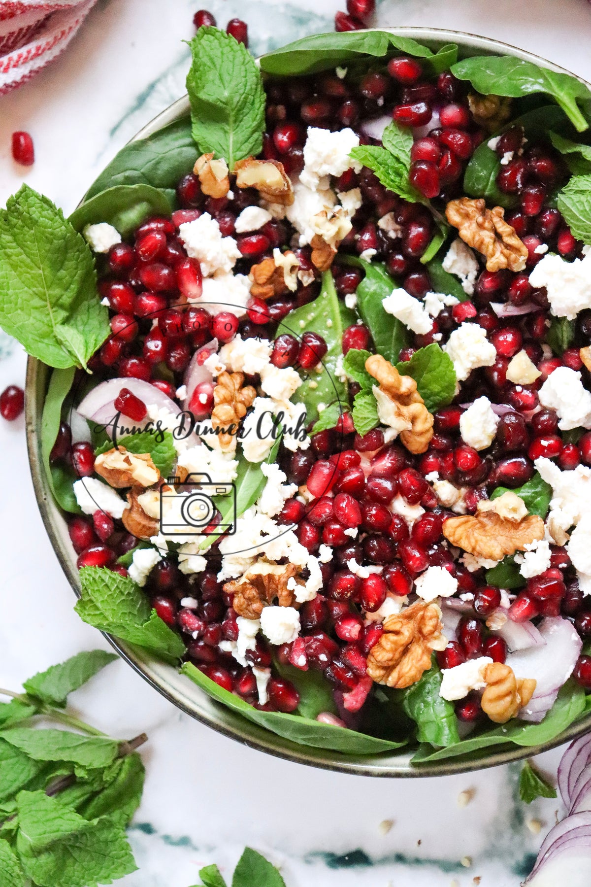 Pomegranate salad  - exclusive set