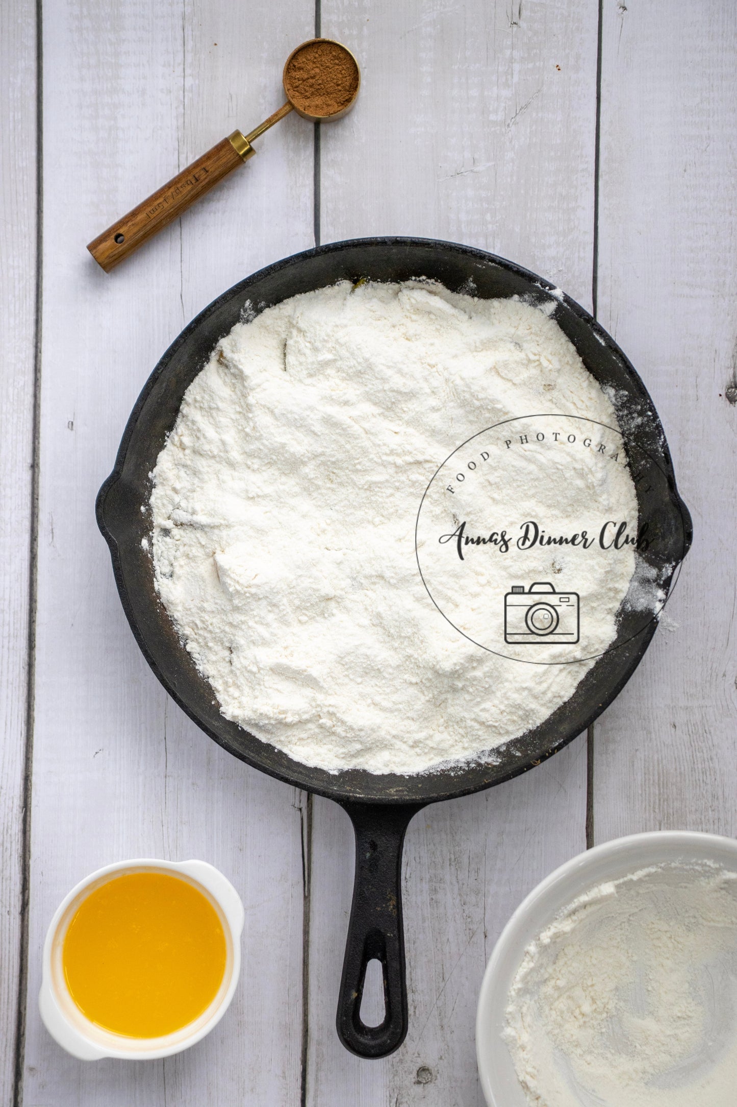 Skillet Peach Dump Cake PLR set