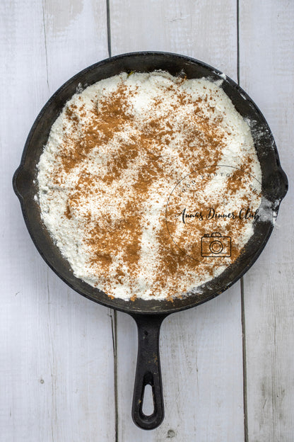Skillet Peach Dump Cake PLR set