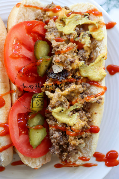 New York chopped cheese sandwich - semi exclusive set 2