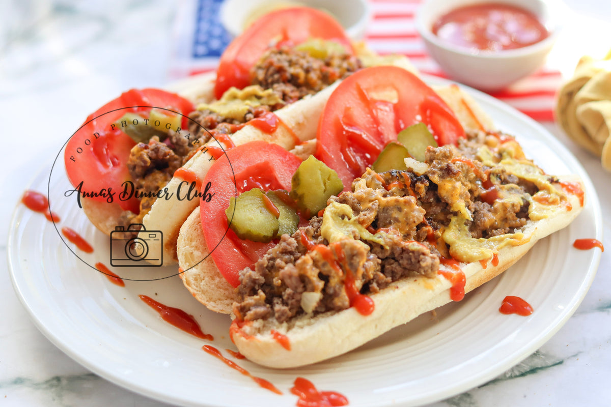 New York chopped cheese sandwich - semi exclusive set 1