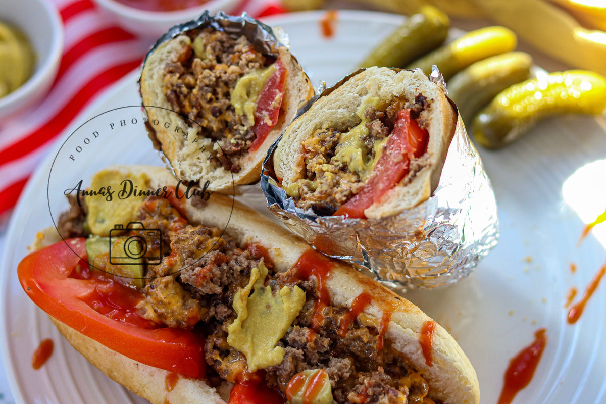 New York chopped cheese sandwich - semi exclusive set 1