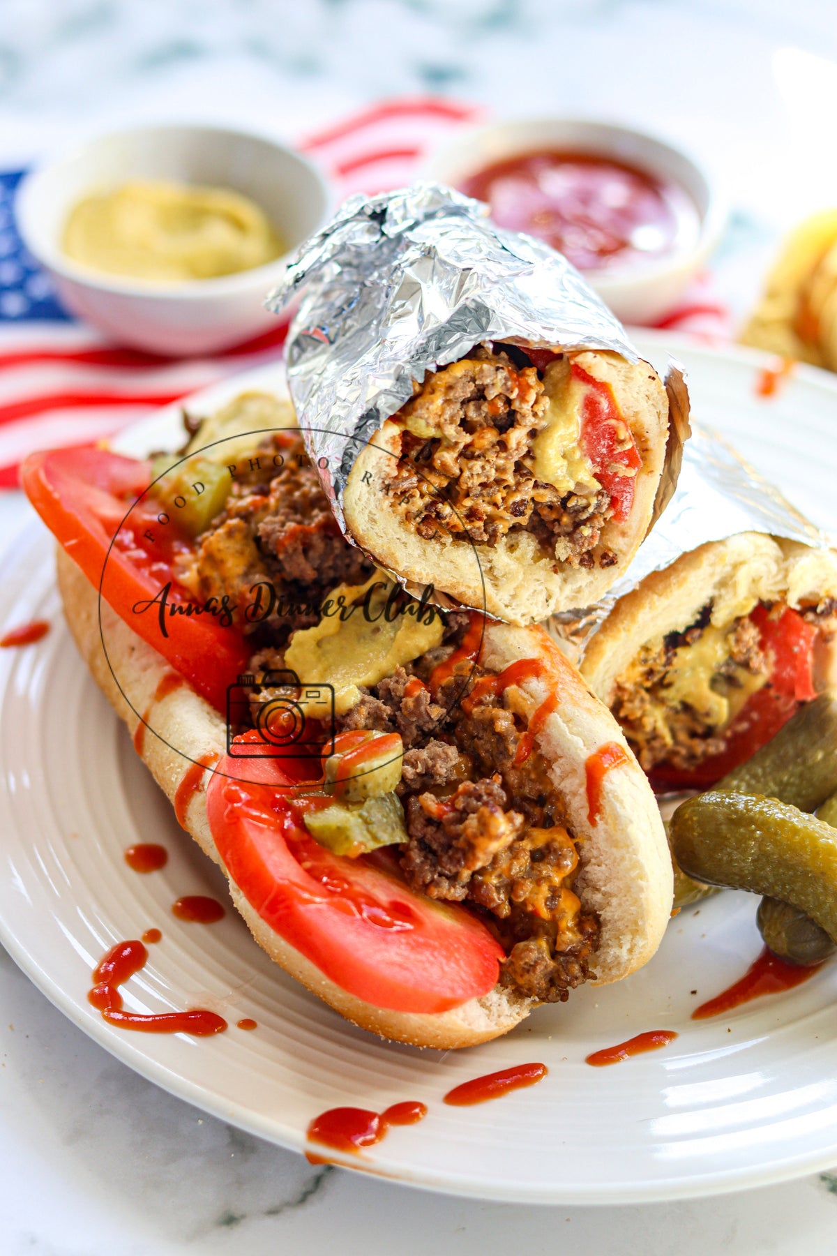 New York chopped cheese sandwich - semi exclusive set 1