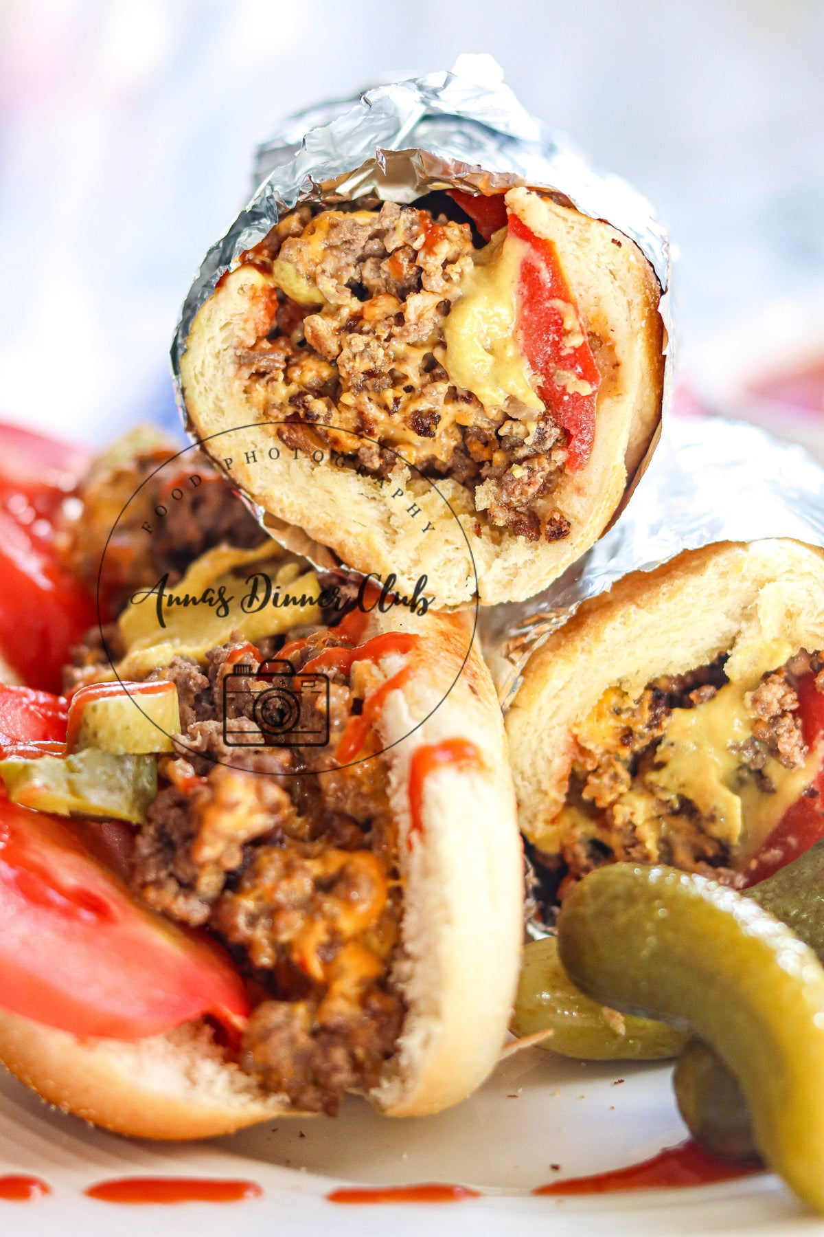 New York chopped cheese sandwich - semi exclusive set 1