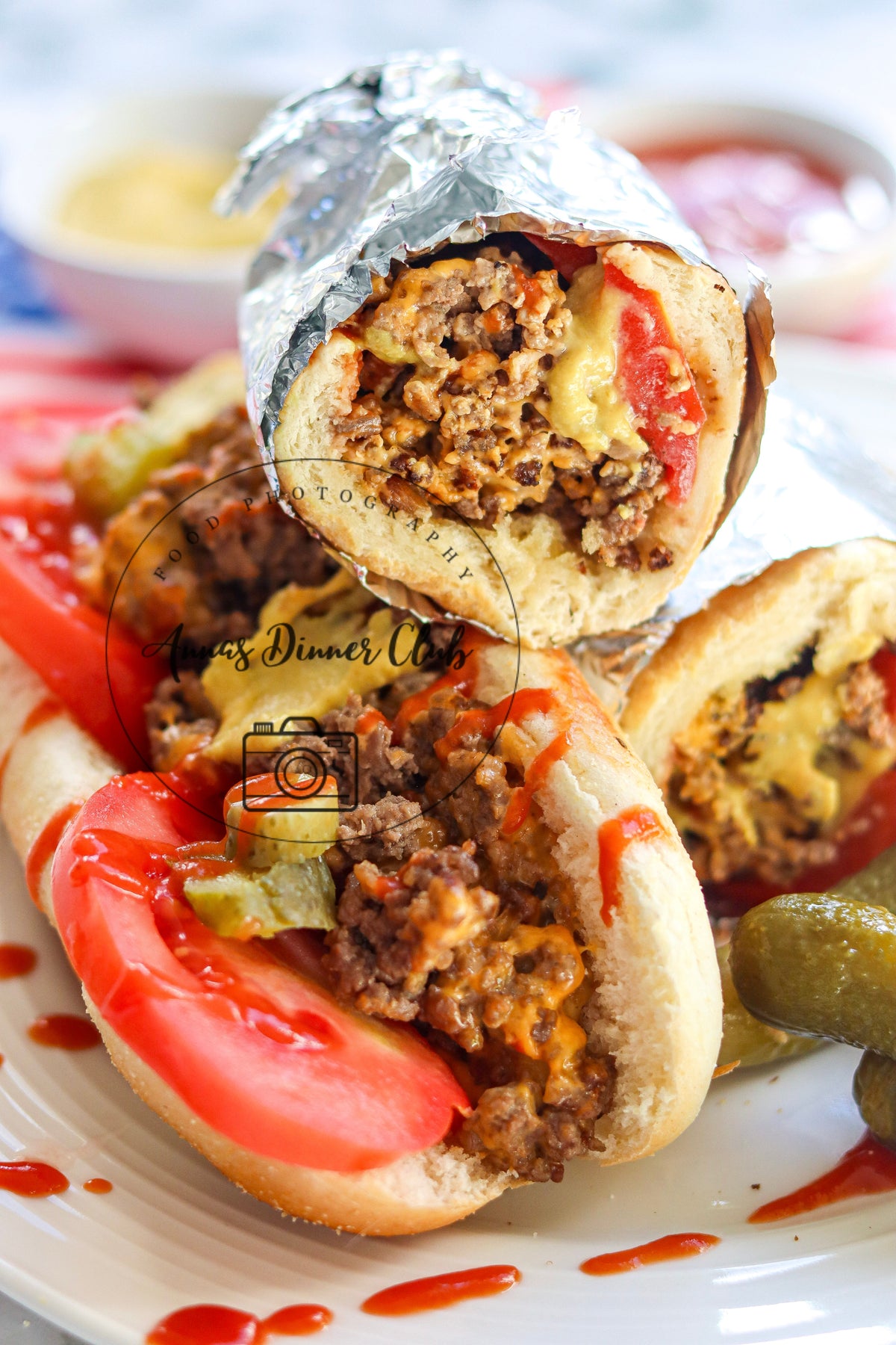 New York chopped cheese sandwich - semi exclusive set 1