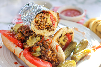 New York chopped cheese sandwich - semi exclusive set 1