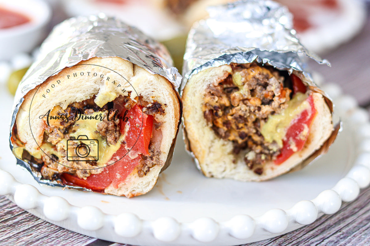 New York chopped cheese sandwich - semi exclusive set 2