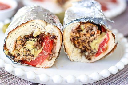 New York chopped cheese sandwich - semi exclusive set 2
