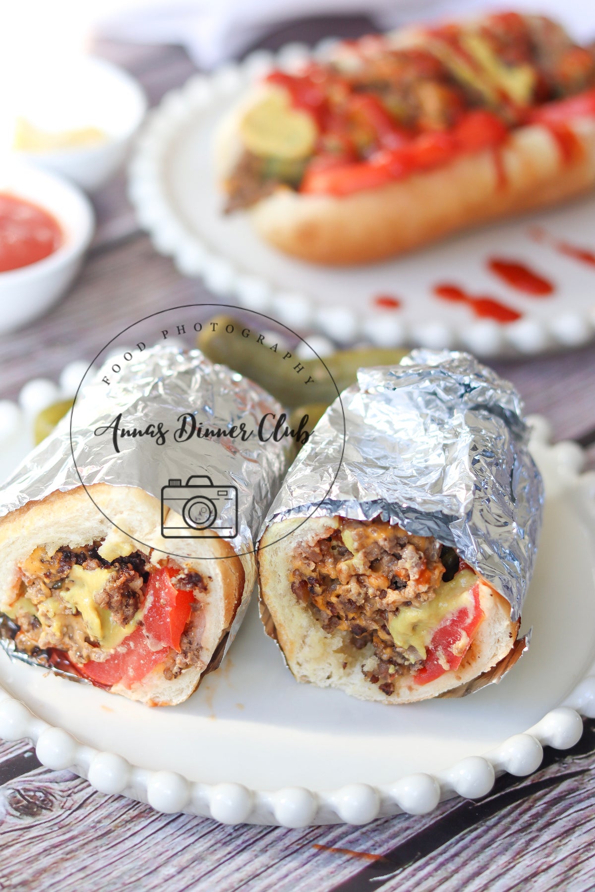 New York chopped cheese sandwich - semi exclusive set 2
