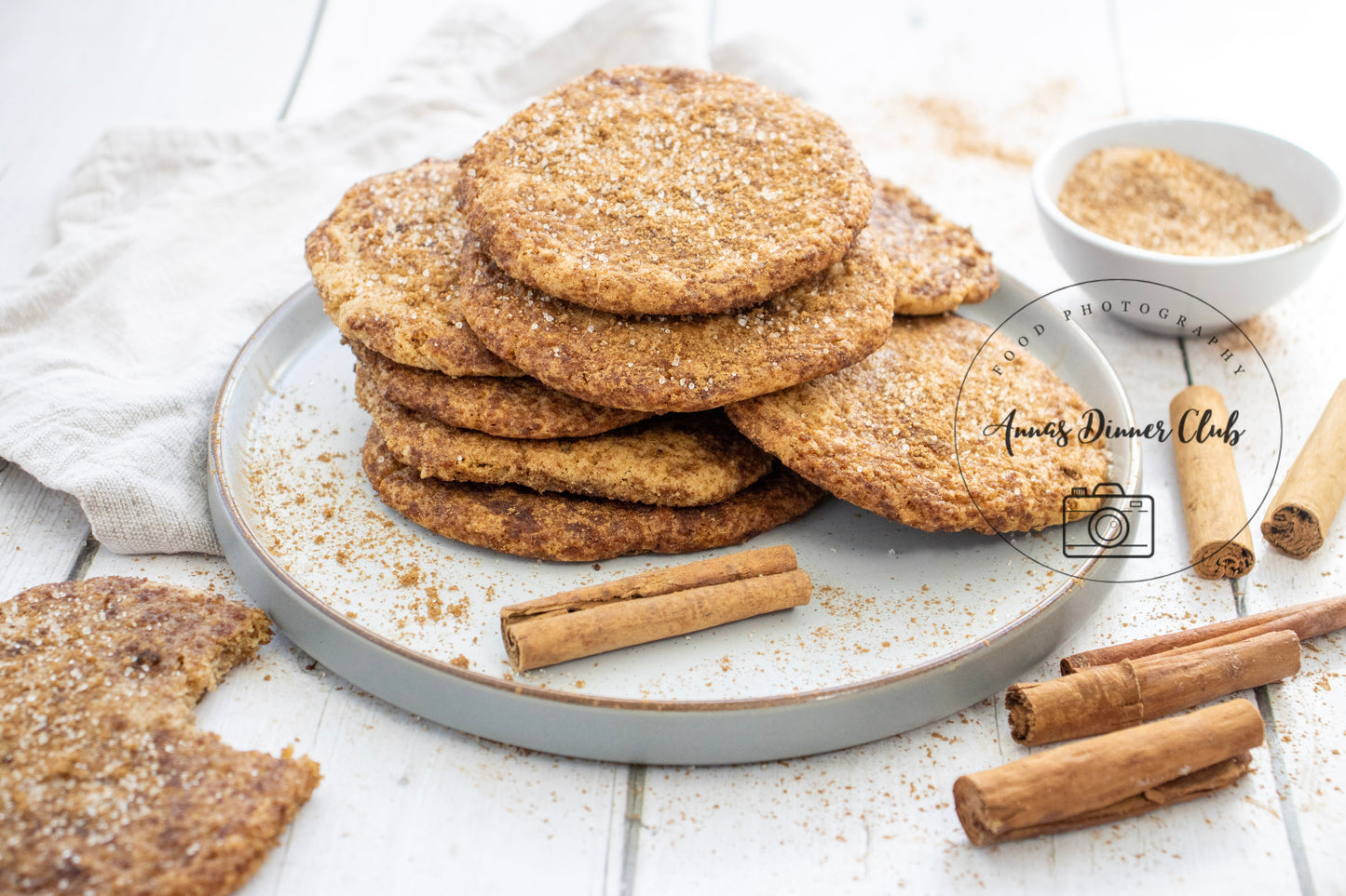 Cinnamon Sugar cookies