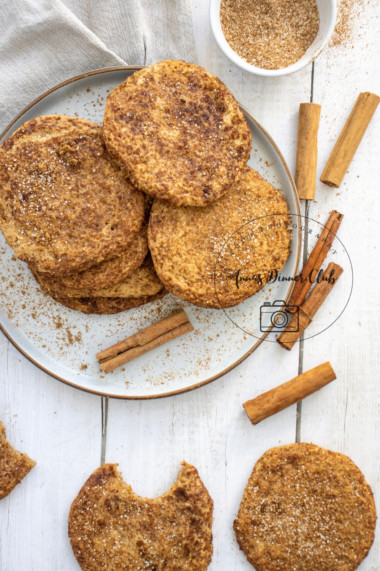 Cinnamon Sugar cookies