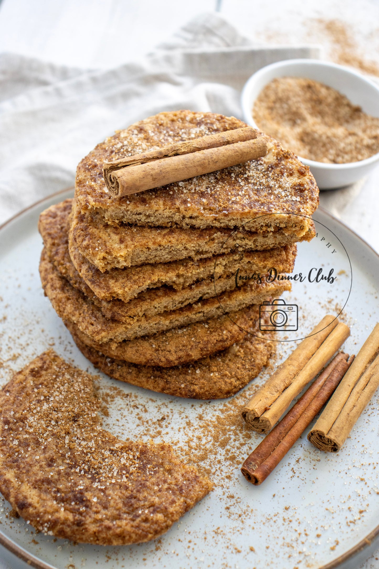 Cinnamon Sugar cookies