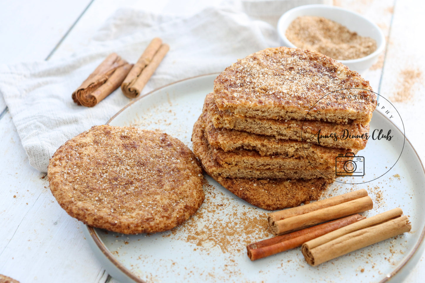 Cinnamon Sugar cookies