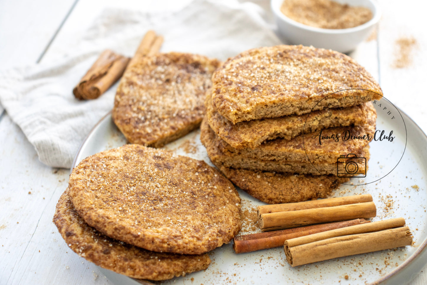 Cinnamon Sugar cookies