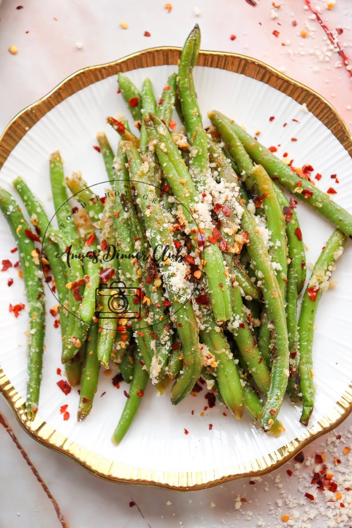 Parmesan green beans  - semi exclusive set 2