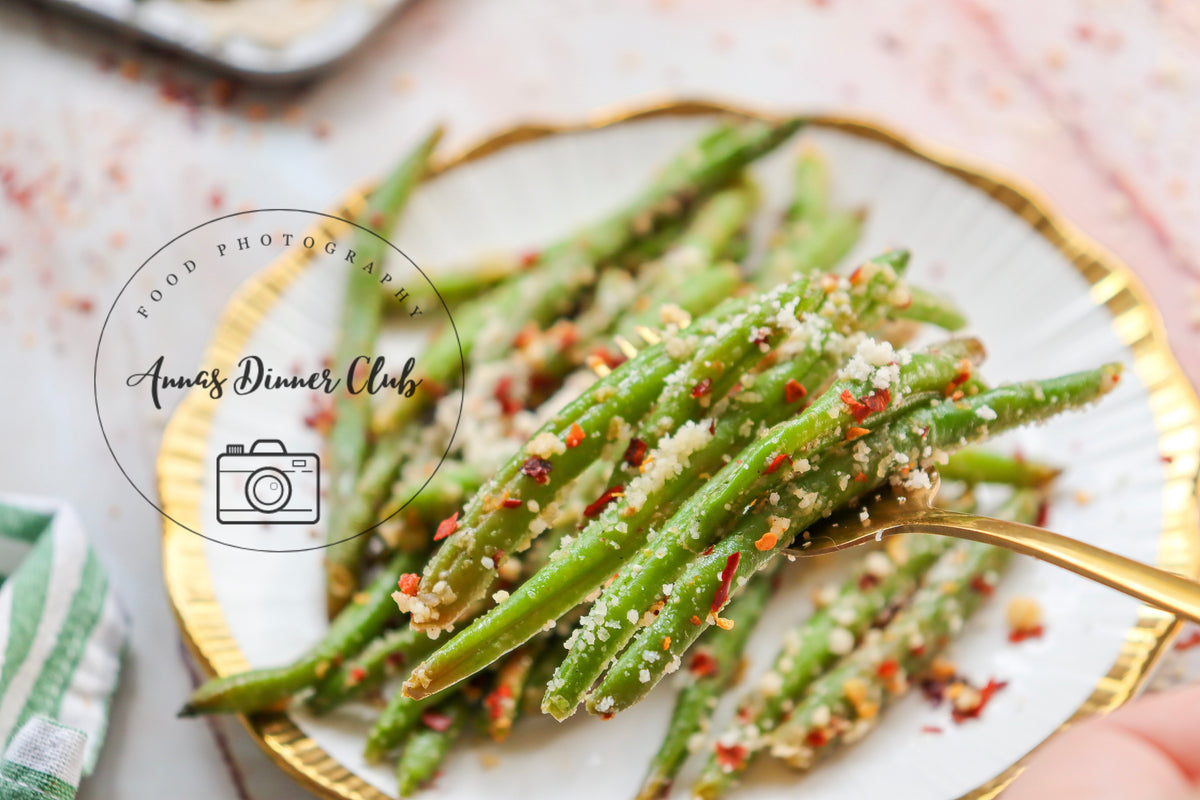 Parmesan green beans  - semi exclusive set 2