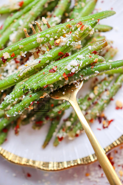 Parmesan green beans  - semi exclusive set 2