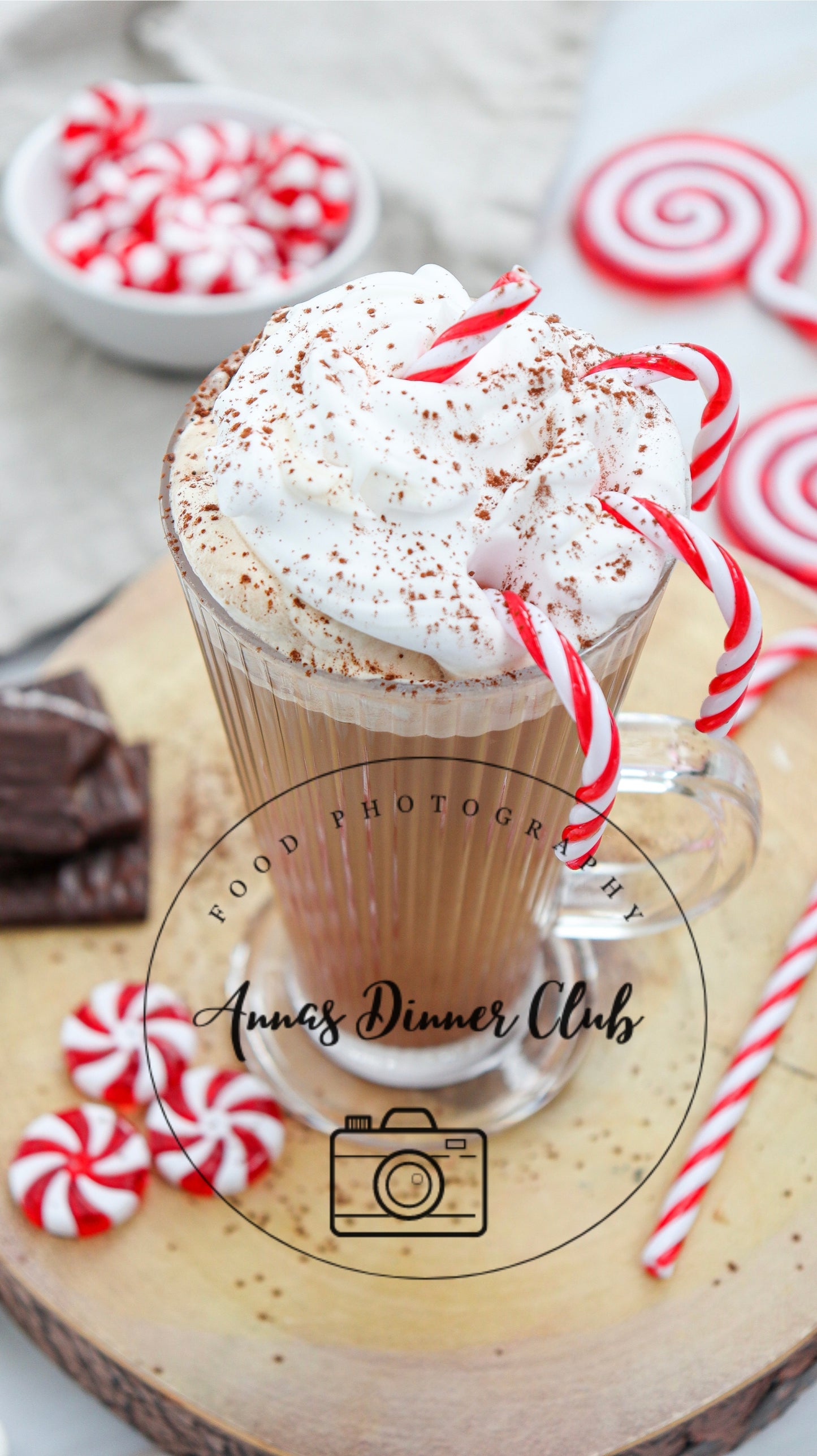 Peppermint hot chocolate semi exclusive set 3