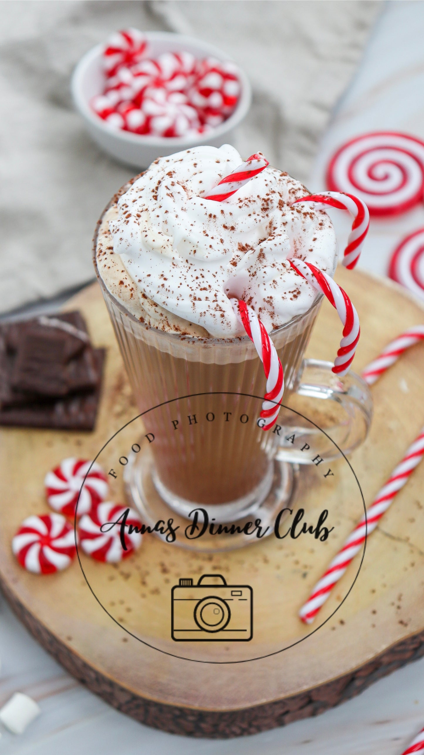 Peppermint hot chocolate semi exclusive set 3