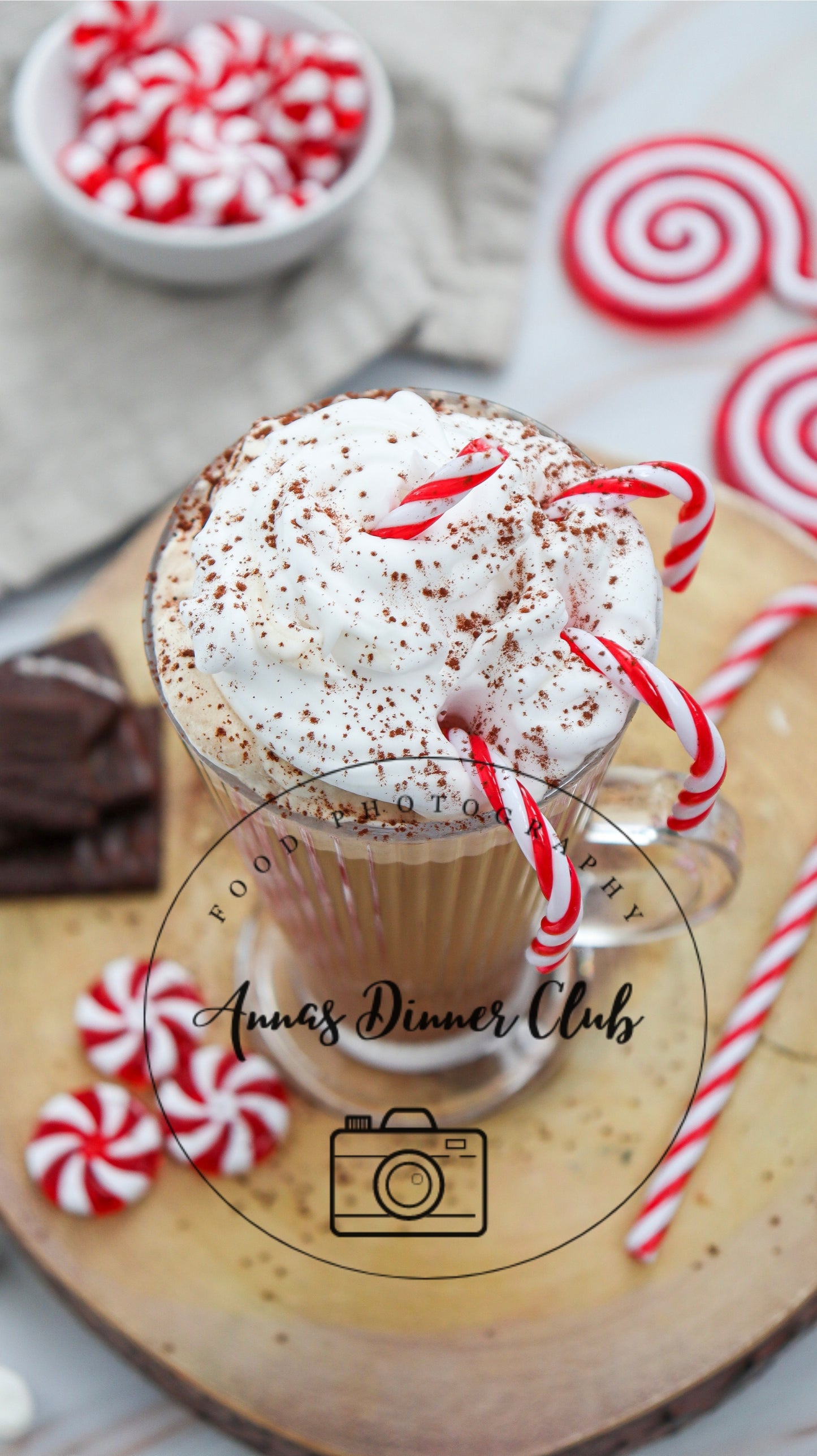 Peppermint hot chocolate semi exclusive set 3