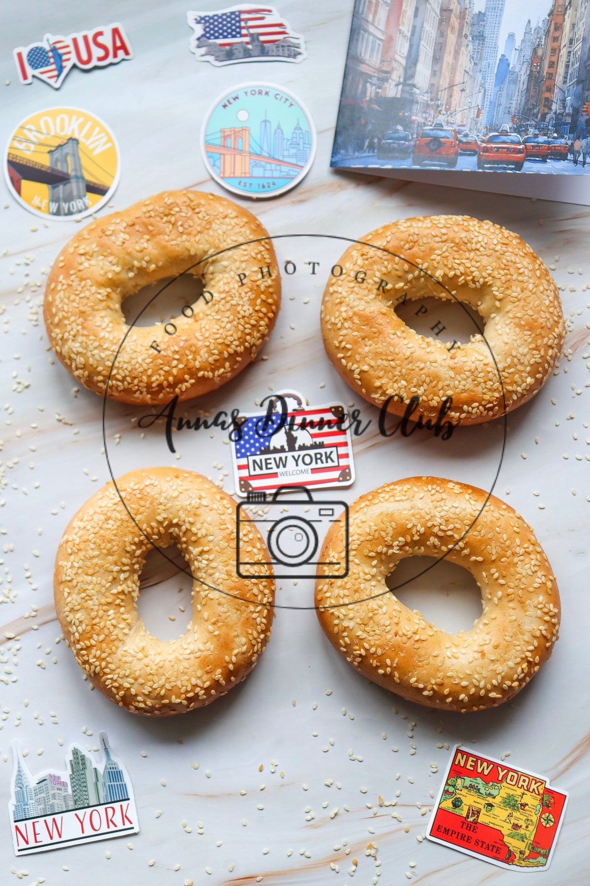 Authentic New York Bagels  -limited PLR set