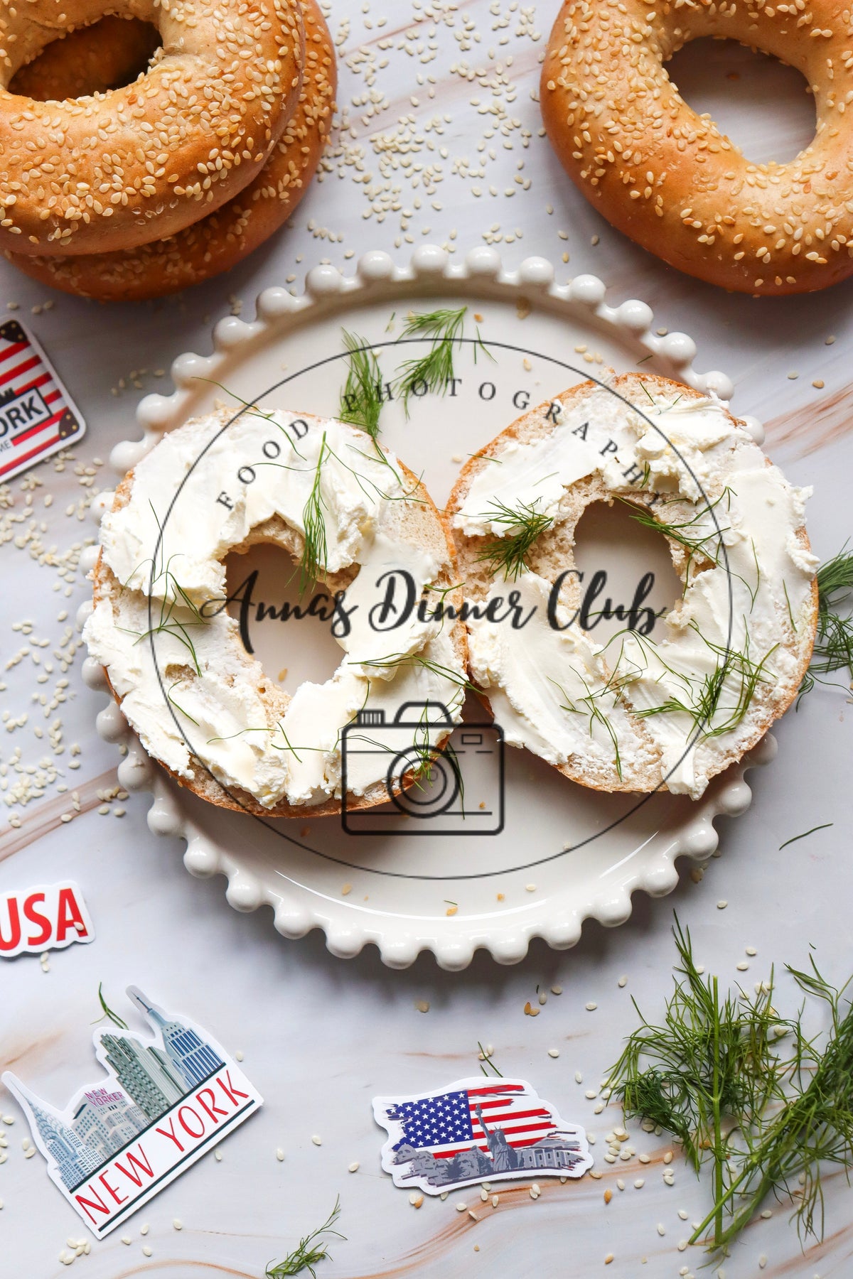 Authentic New York Bagels  -limited PLR set