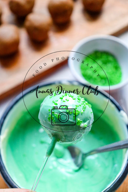 Grinch cake pops  -limited PLR set