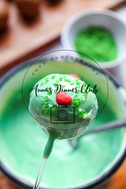 Grinch cake pops  -limited PLR set