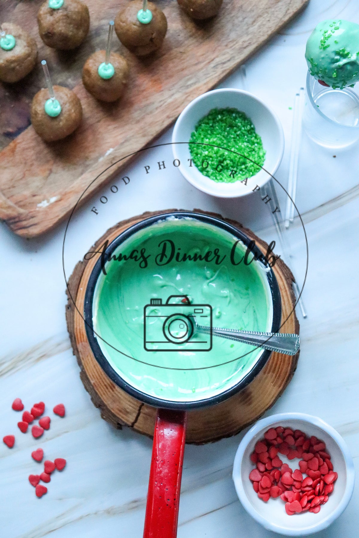 Grinch cake pops  -limited PLR set