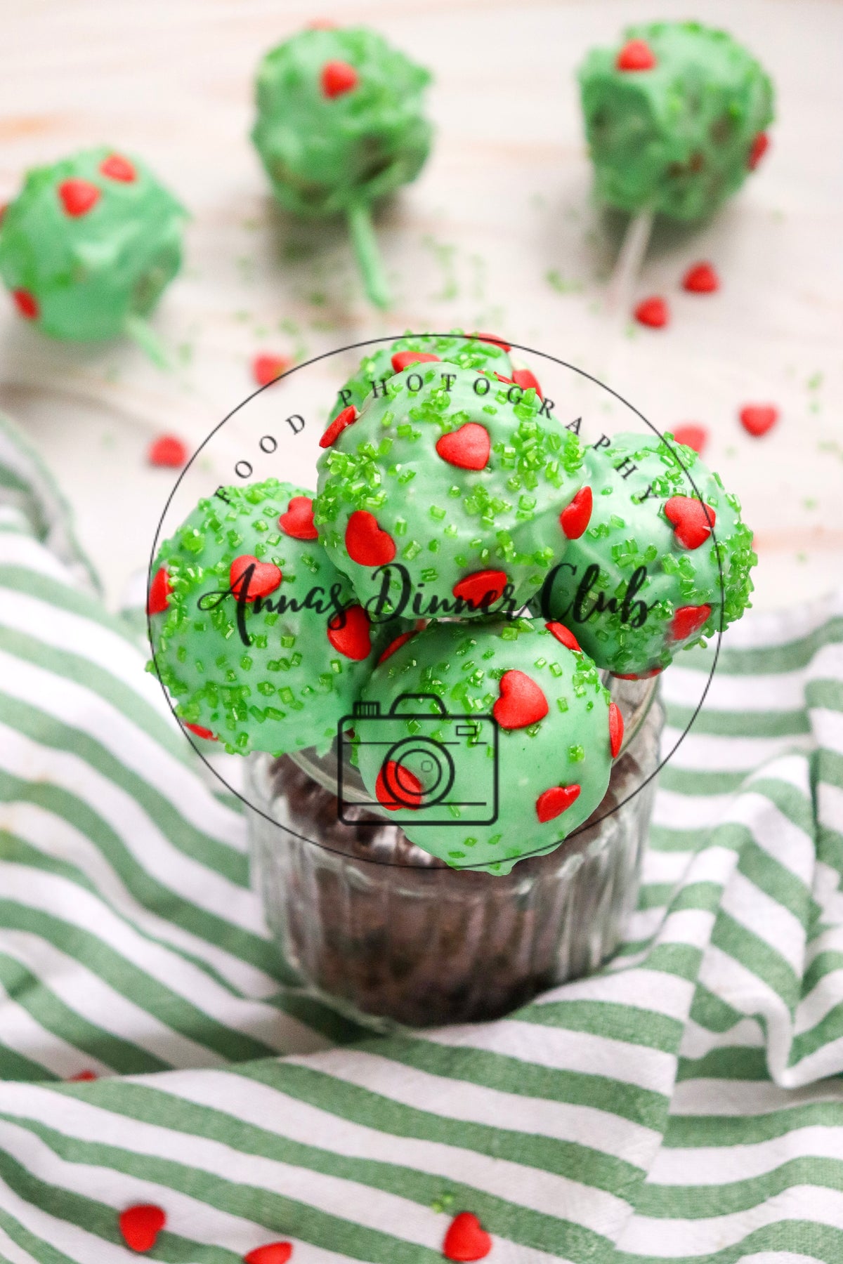 Grinch cake pops  -limited PLR set