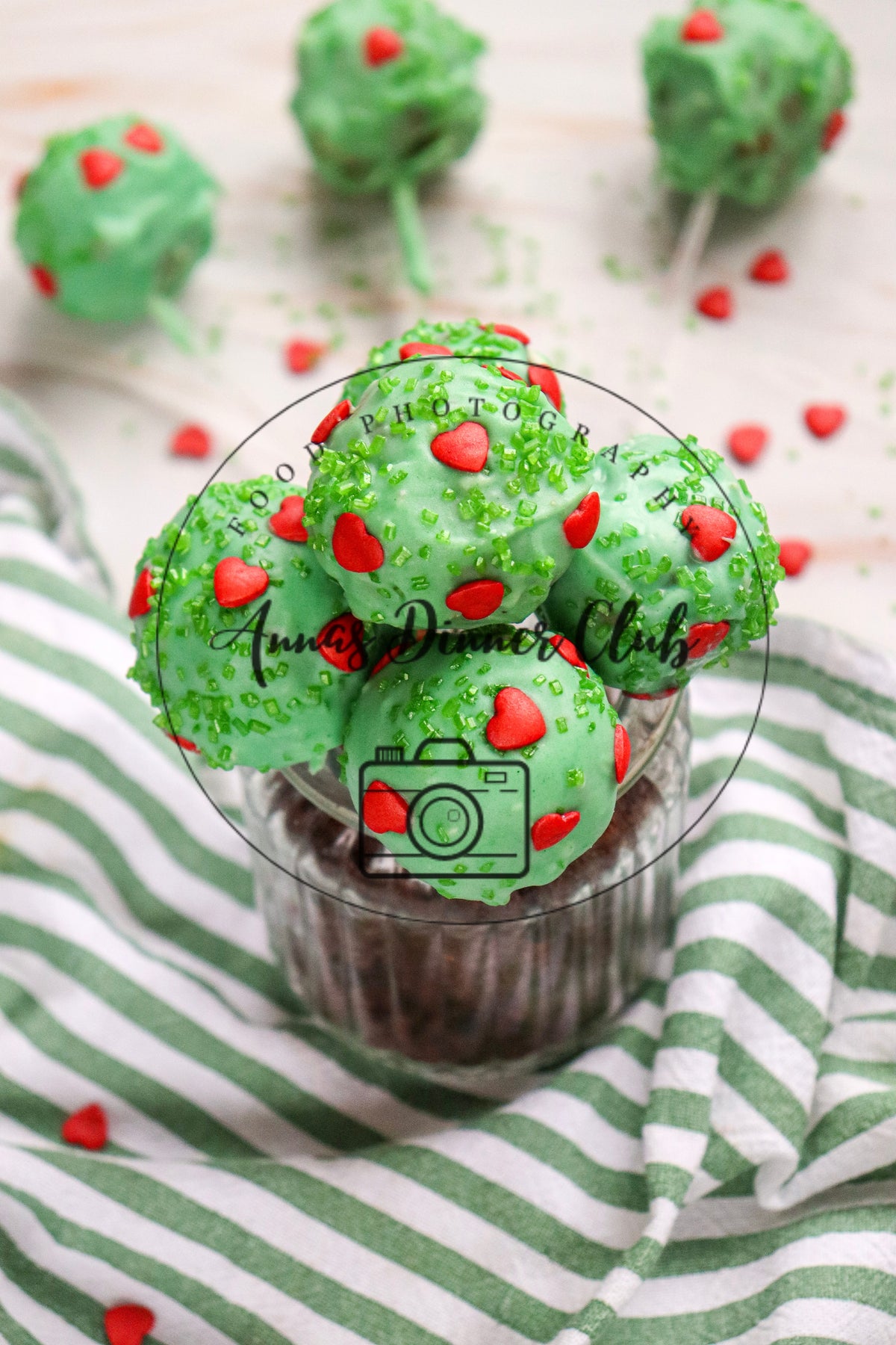 Grinch cake pops  -limited PLR set