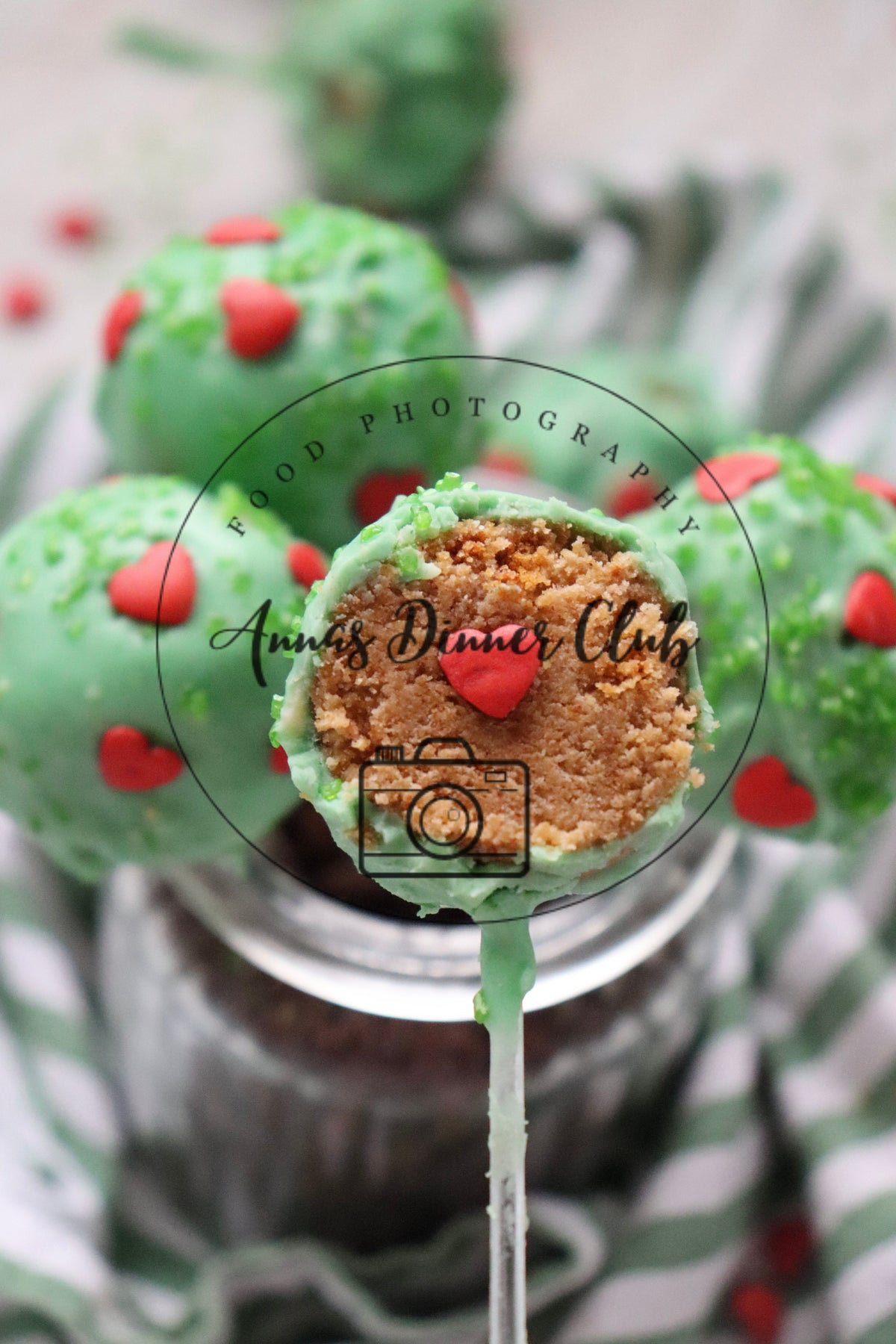 Grinch cake pops  -limited PLR set