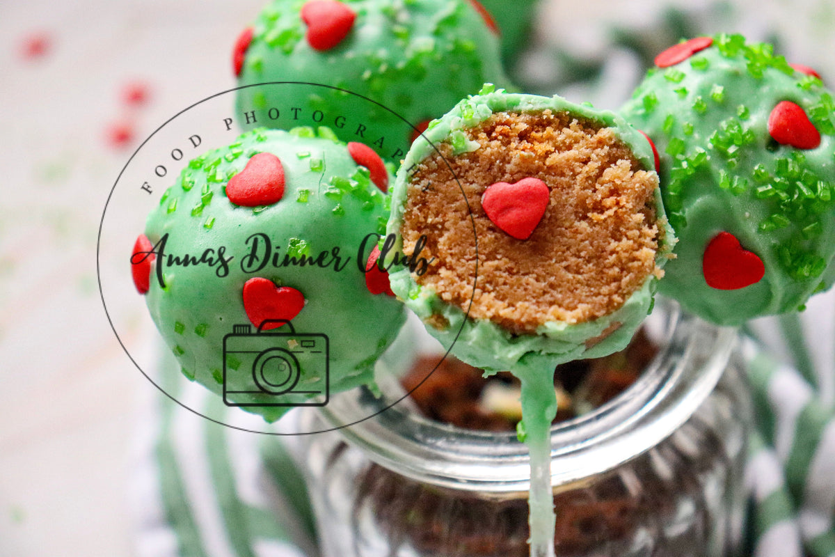 Grinch cake pops  -limited PLR set