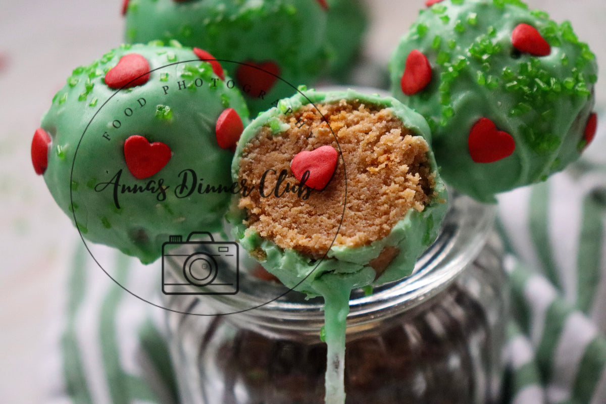 Grinch cake pops  -limited PLR set
