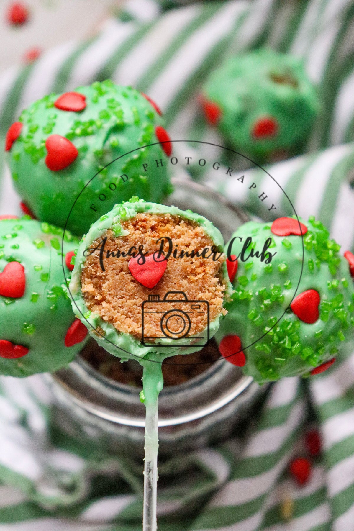 Grinch cake pops  -limited PLR set