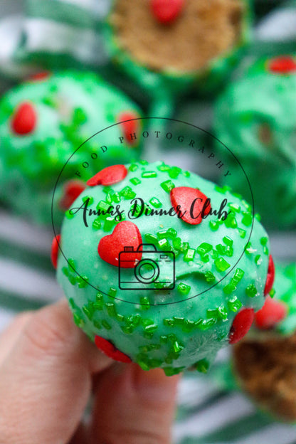 Grinch cake pops  -limited PLR set
