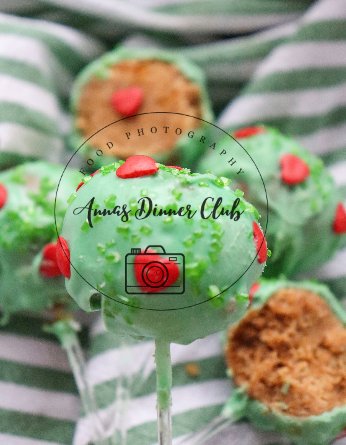 Grinch cake pops  -limited PLR set