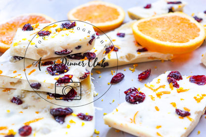 White chocolate cranberry bark  - semi exclusive set 4