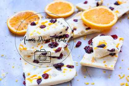 White chocolate cranberry bark  - semi exclusive set 4