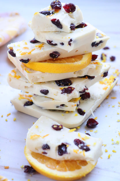 White chocolate cranberry bark  - semi exclusive set 5
