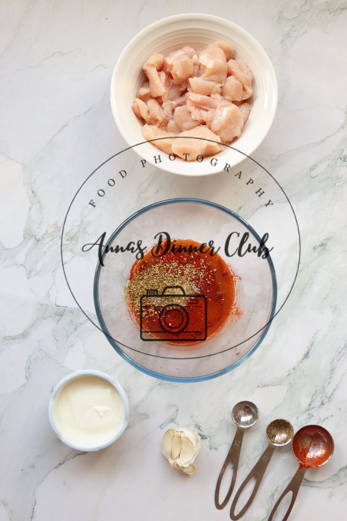 New York cart chicken  (healthier version)- limited PLR set