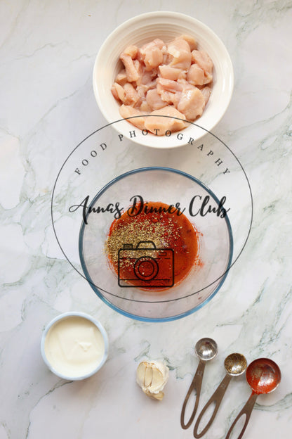 New York cart chicken  (healthier version)- limited PLR set