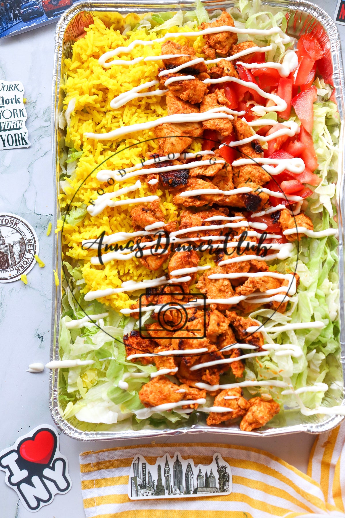 New York cart chicken  (healthier version)- limited PLR set