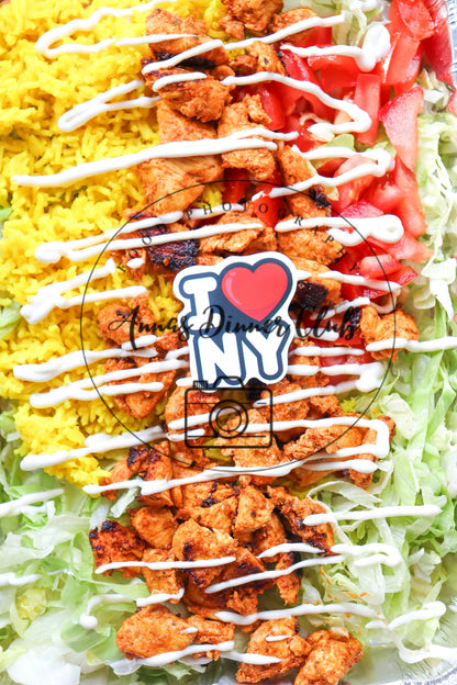 New York cart chicken  (healthier version)- limited PLR set